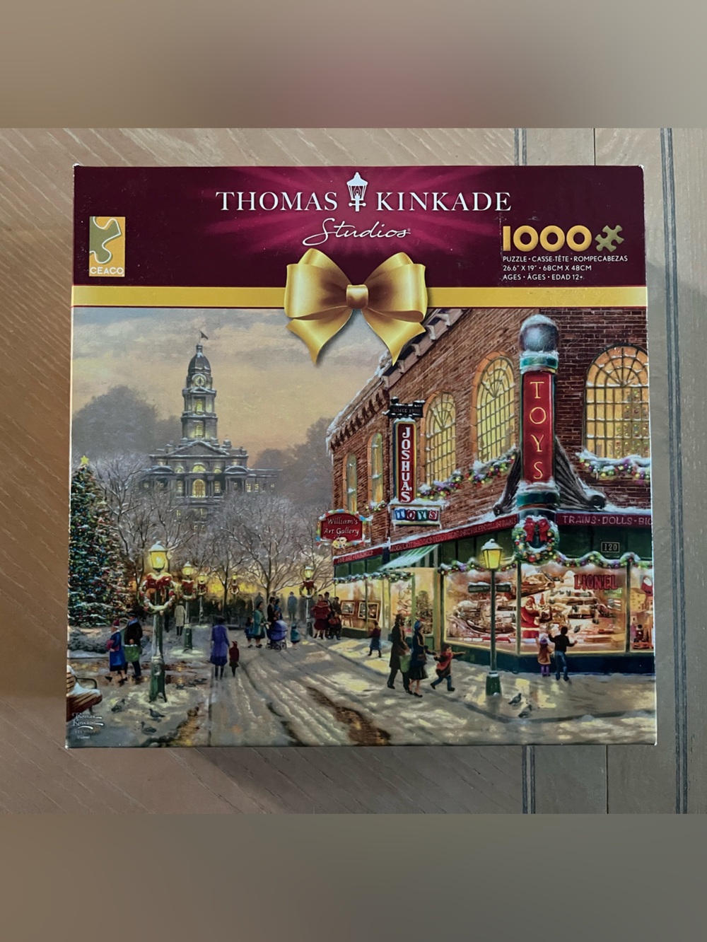 1000 piece Thomas Kinkade Studios jigsaw puzzle by Ceaco.